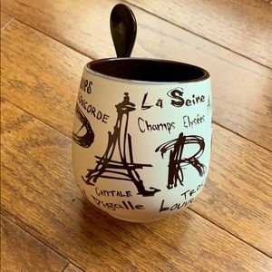 Paris Mug with spoon